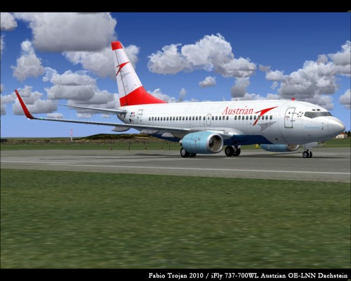 iFly Austrian B737-700 Livery