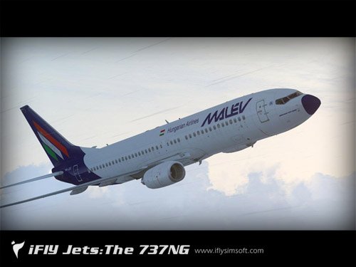 Boeing 737-800 Malév Hungarian Airline