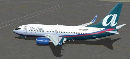 AirTran Airways Boeing 737-700 N295AT.