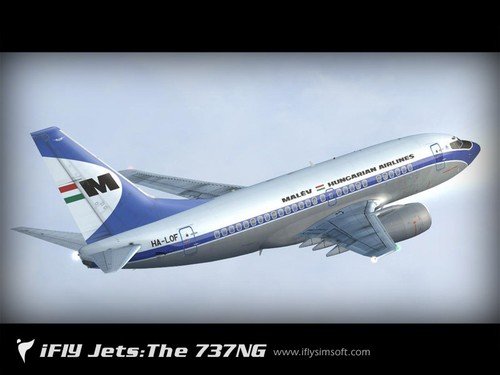 iFly 737-600 Malév Hungarian Airlines Retro