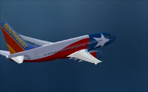 Southwest 737-700 Lone Star One