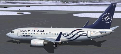 Tarom Boeing 737-700 YR-BGF SkyTEAM