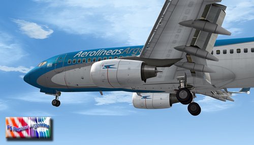 FS9 737-700 Aerolineas Argentinas LV-CMK