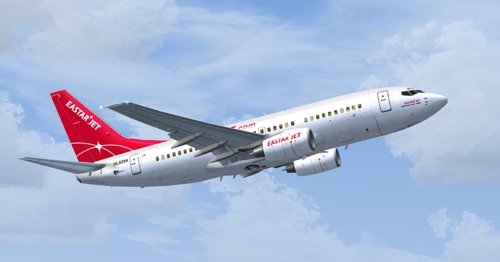 FSX iFly 737-700 Eastar Jet.