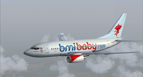 FSX iFly NGX B737-600 bmibaby