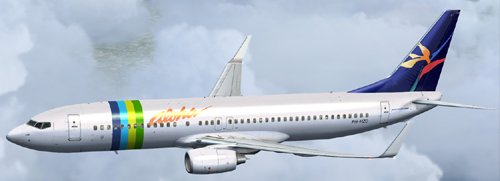 FSX Transavia Aloha B800
