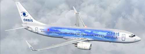 FS9 Orbis B800 Worldflight Livery