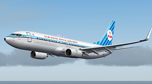 FS9 iFly 737-800 KLM Retro PH-BXA