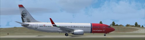FS9 Norwegian LN-NOC 737-800