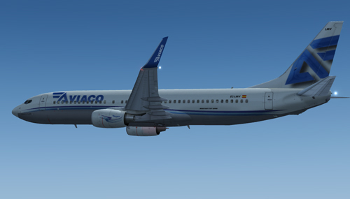 FSX Aviaco B800 EC-LMV