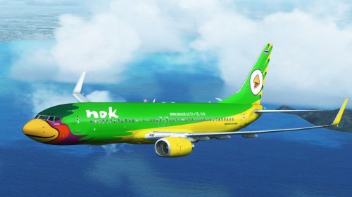 FSX Boeing 737-800 Nok Air HS-TDE
