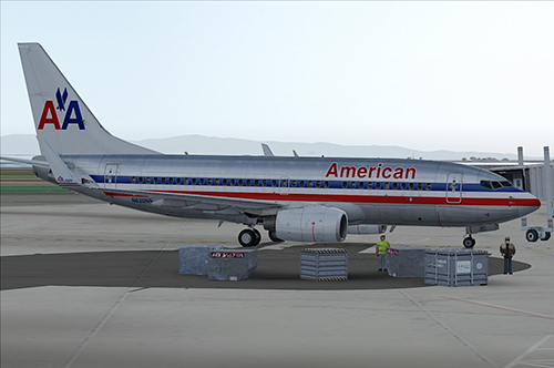 FS9 iFly 737-700 American Airlines