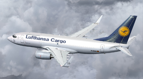 FS9 Lufthansa B700 Cargo