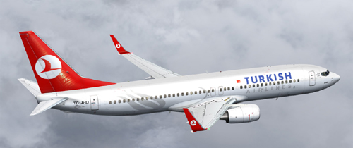 FS9 Turkish Airlines B800