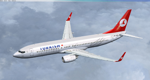 FSX Turkish Airlines B800