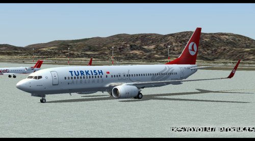 FS9 Turkish Airlines B737-800 TC-JGU