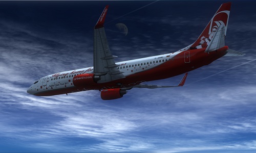 FSX 737-800 Air Berlin Santa Claus Tour