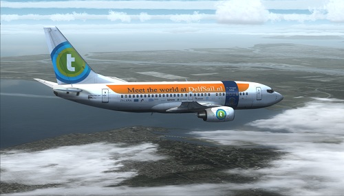 FSX 737-700 Transavia Delfsail