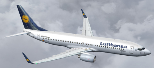 FS9 Lufthansa B800 