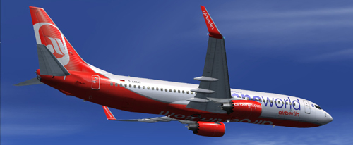 FSX Air Berlin One World B738