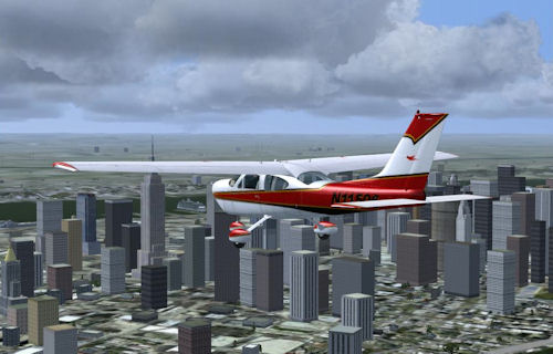 FLight1 Cessna 177B Cardinal in N11506 livery