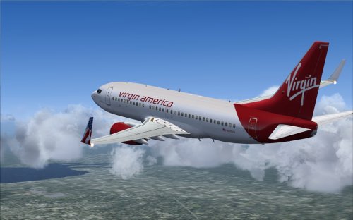 FSX Virgin America B700