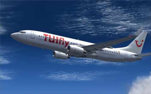 FS9 TUIfly D-AHFA White Version