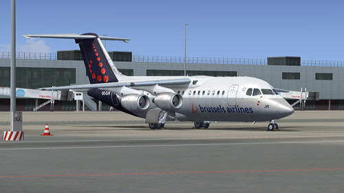 QualityWings Avro RJ85 Brussels Airlines