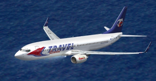 FS9 Travel Service 737-8CX OK-TVB