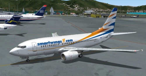 FS9 SmartWings 737-700 OK-SWT.