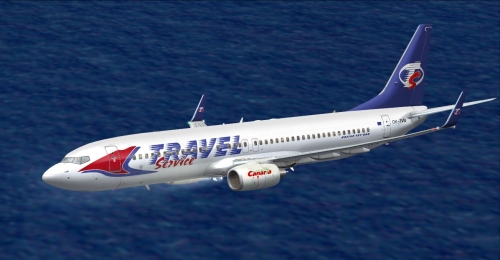 FS9 Travel Service 737-8FN OK-TVM