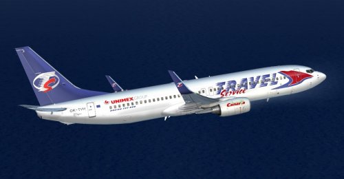 FS9 Travel Service 737-8Q8 OK-TVH