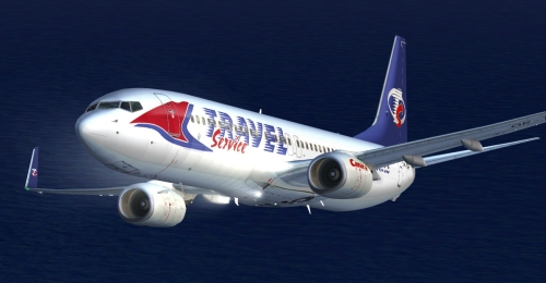 FS9 Travel Service 737-8FH OK-TVF