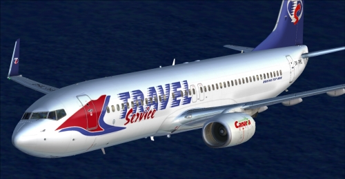 FS9 Travel Service 737-8Q8 OK-TVG