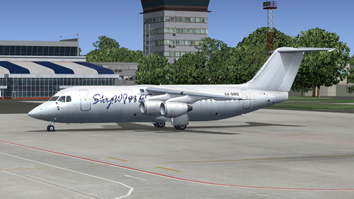 Quality Wings Simulation Avro RJ100 Sky Wings Airlines