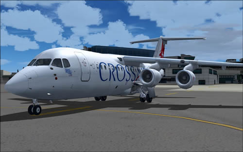 QWings RJ100 Crossair NC HB-IXX FS9