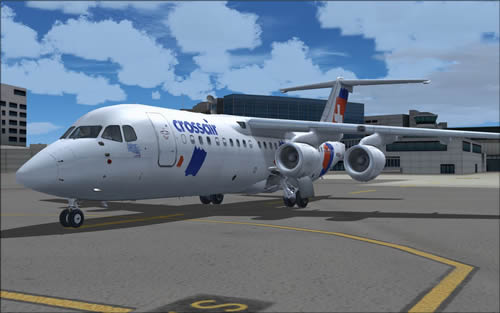 QWings RJ100 Crossair HB-IXT OC FS9