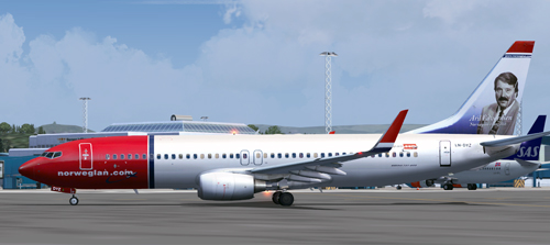 FS9 Norwegian LN-DYZ Aril Edvardsen