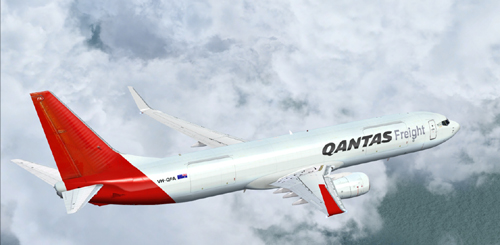 FS9 Qantas Freight B900