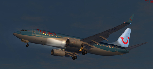 FSX Thomson Dreamliner B800