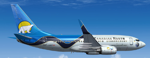 FSX B700 Canadian North Max Worldflight