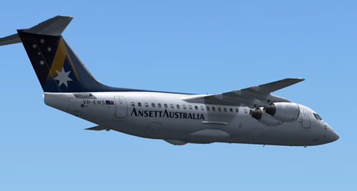 FS9 Ansett Australia RJ100 QW Ultimate 146