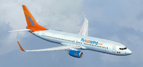 FSX Sunwing C-FEAK B800