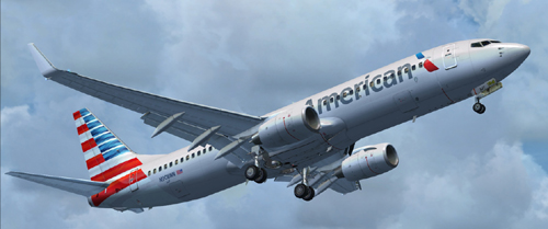 FSX American Airlines new Livery N908NN