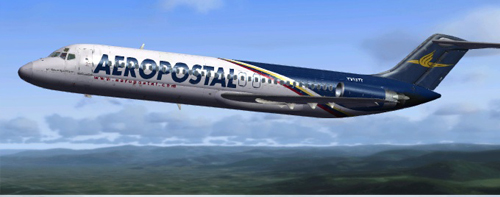 Coolsky DC-9 AEROPOSTAL YV-131T