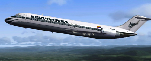 Coolsky DC-9 SERVIVENSA YV-612C