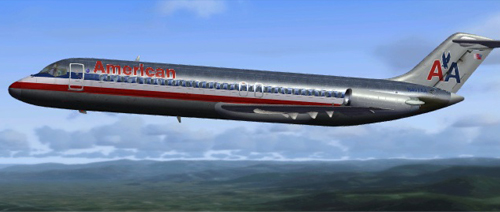 Coolsky DC-9 AMERICAN old colors