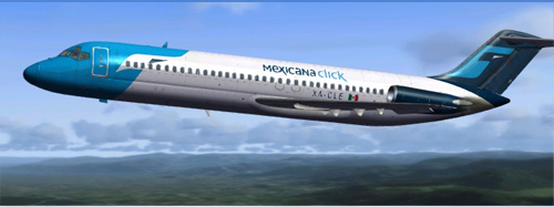 Coolsky DC-9 MEXICANA CLICK