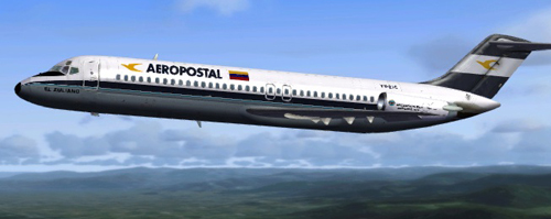 Coolsky DC-9 AEROPOSTAL YV-21C