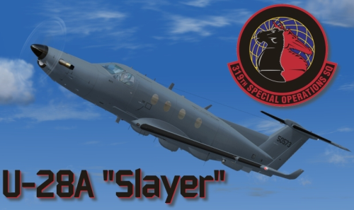 PC-12 in the livery of USAF AFSOC